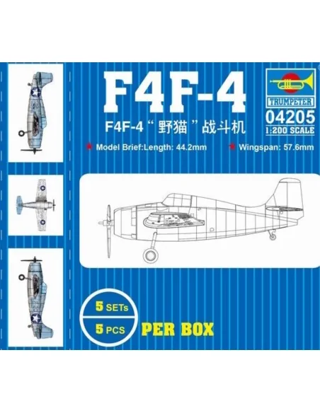 F4F, 1/200 - Trumpeter 04205
