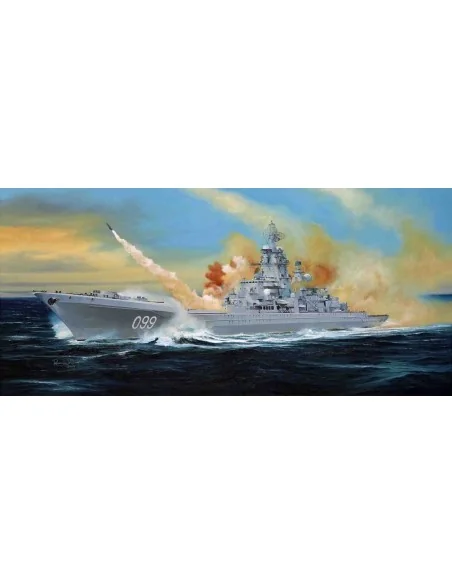 Russian battle cruiser Pyotr Velikiy Ex-Yuki Andropov, 1/350 - Trum...