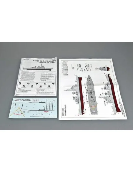 JMSDF DDG-173 Kongo, 1/350 - Trumpeter 04532