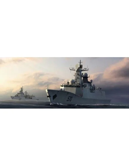 PLA Navy Type 054A FFG-529 Zhoushan, 1/350 - Trumpeter 04543