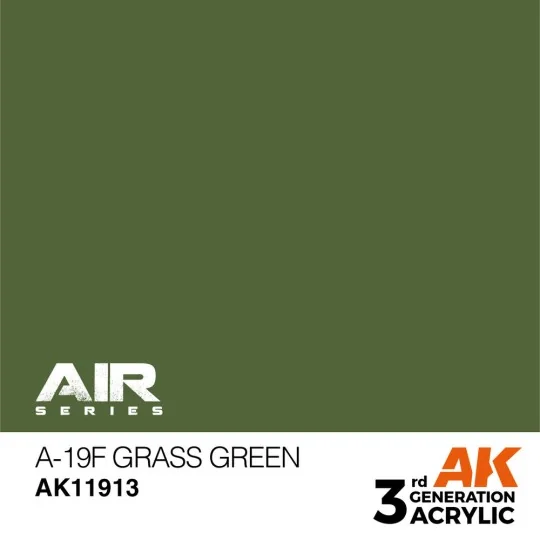 A-19f Grass Green - AK Interactive AK11913