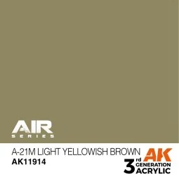 A-21m Light Yellowish Brown - AK Interactive AK11914