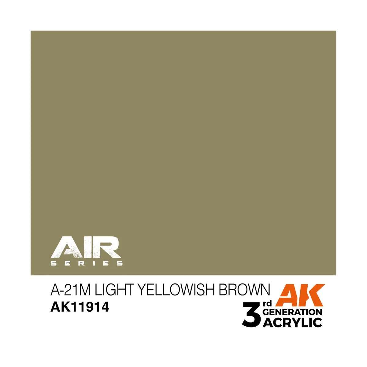 A-21m Light Yellowish Brown - AK Interactive AK11914 A-21m Light Yellowish Brown - AK Interactive AK11914