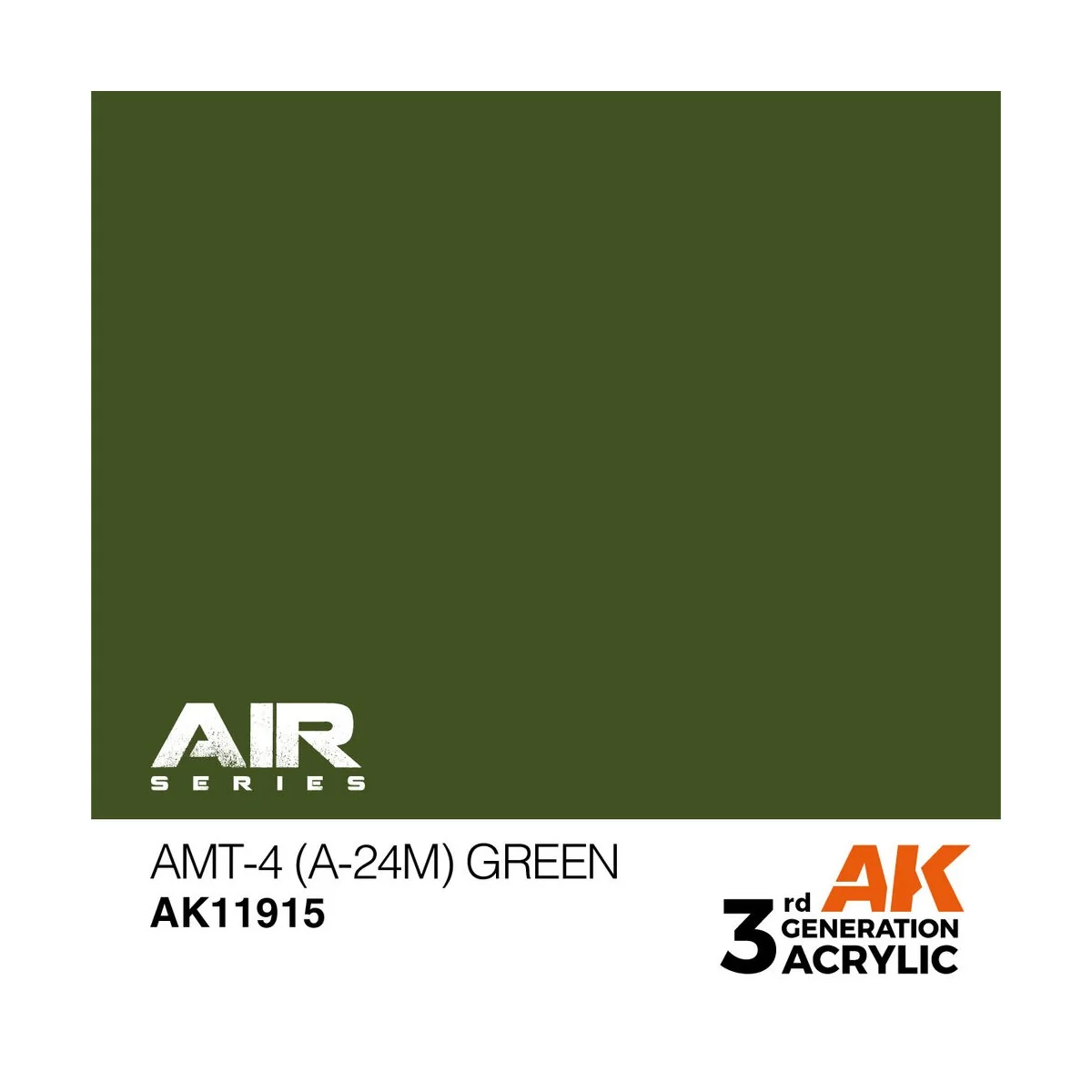 AMT-4 (A-24m) Green - AK Interactive AK11915 AMT-4 (A-24m) Green - AK Interactive AK11915