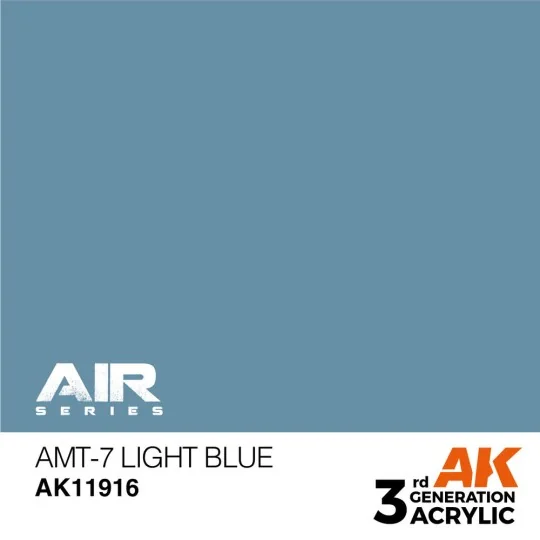 AMT-7 Light Blue - AK Interactive AK11916 AMT-7 Light Blue - AK Interactive AK11916