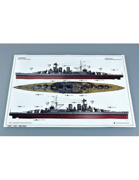 [NO_DESC] HMS Hood, 1/350 - Trumpeter 05302