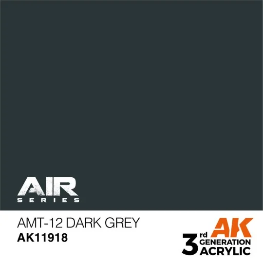 AMT-12 Dark Grey - AK Interactive AK11918