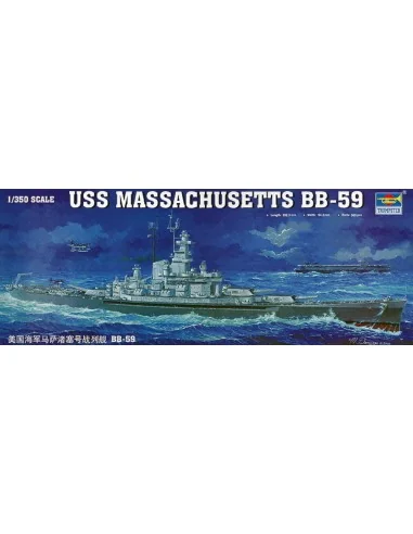 USS Massachusetts BB-59, 1/350 - Trumpeter 05306