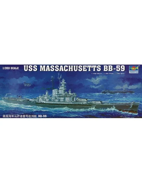 [NO_DESC] USS Massachusetts BB-59, 1/350 - Trumpeter 05306