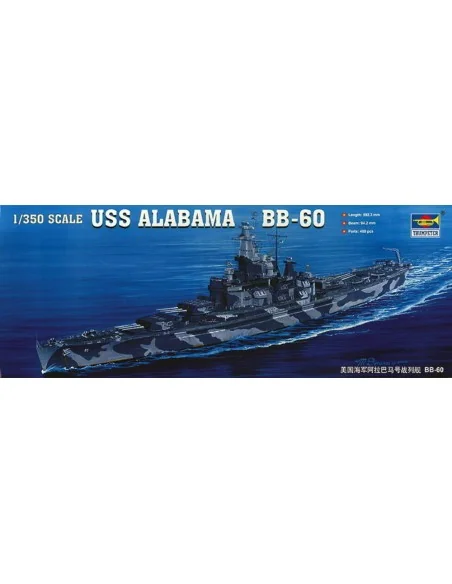 USS Alabama BB-60, 1/350 - Trumpeter 05307