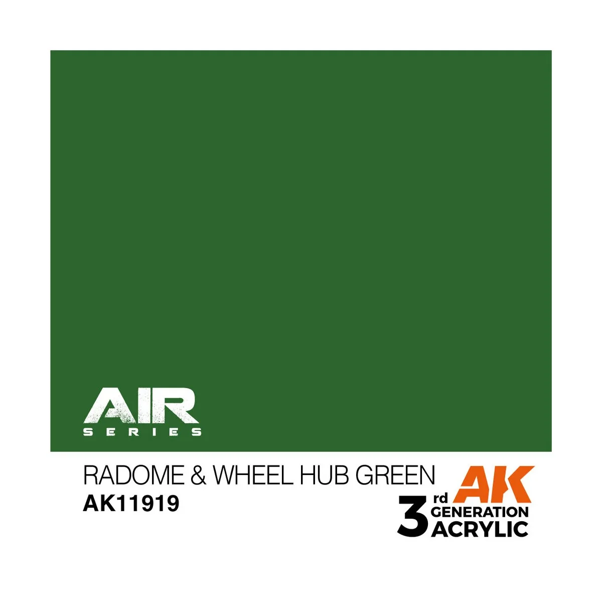 Radome & Wheel Hub Green - AK Interactive AK11919