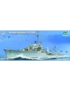 German Zerstörer Z-43, 1944, 1/350 - Trumpeter 05323