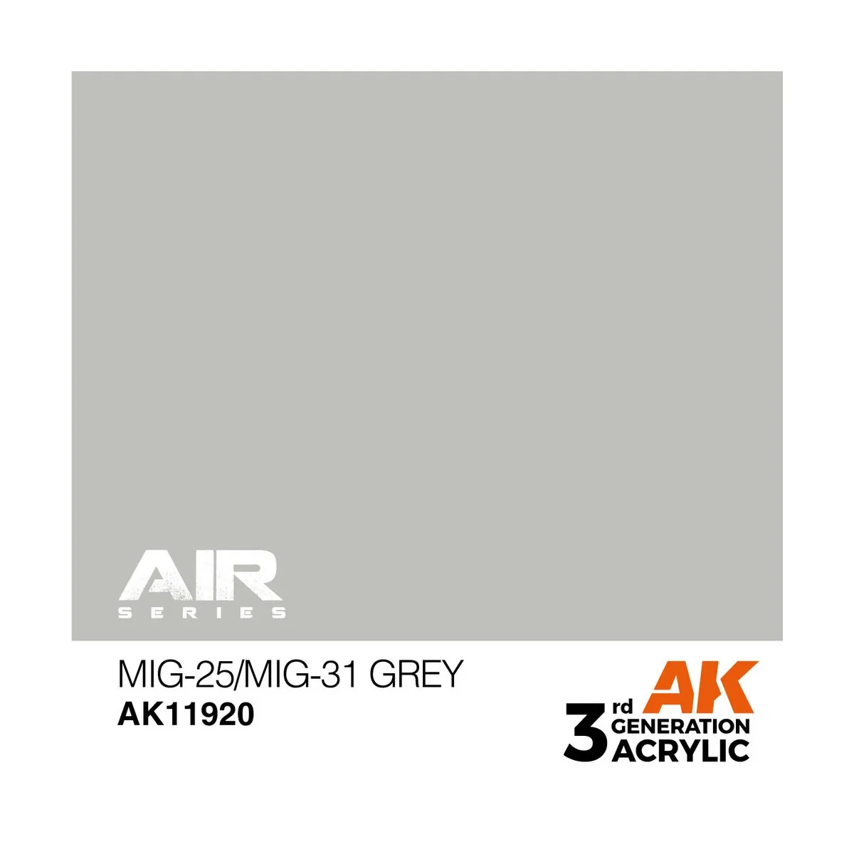 MiG-25/MiG-31 Grey - AK Interactive AK11920 MiG-25/MiG-31 Grey - AK Interactive AK11920