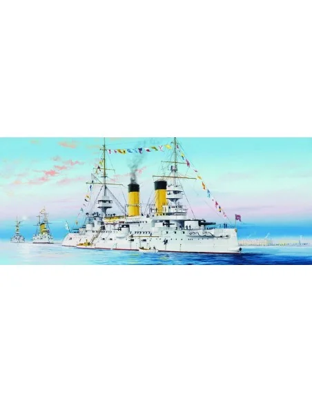 [NO_DESC] Russian Navy Tsesarevich Battleship 1904, 1/350 - Trumpet...