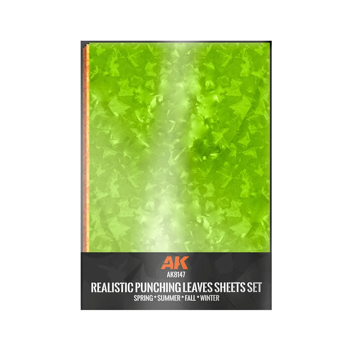 PUNCHING LEAVES SHEETS SET (4 units of A4-size sheets) - AK Interac...