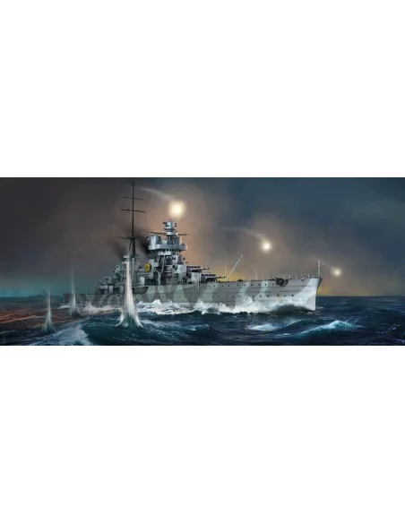 Italian Heavy Cruiser Fiume, 1/350 - Trumpeter 05348