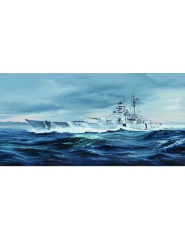 [NO_DESC] German Bismarck Battleship, 1/350 - Trumpeter 05358