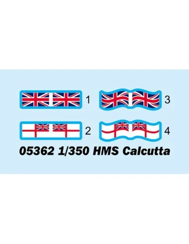 HMS Calcutta, 1/350 - Trumpeter 05362