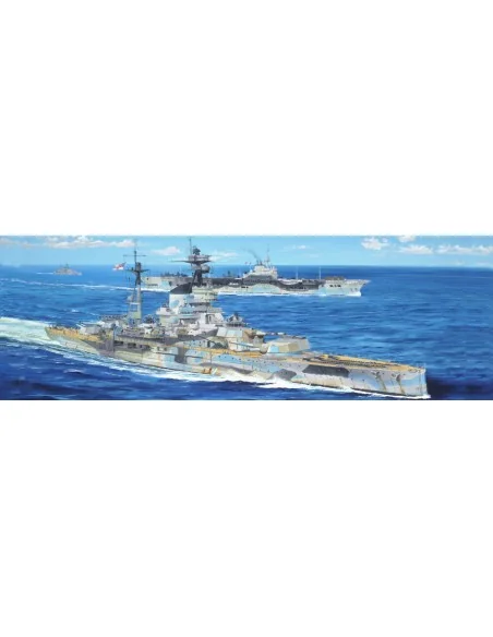 [NO_DESC] HMS Resolution, 1/350 - Trumpeter 05379