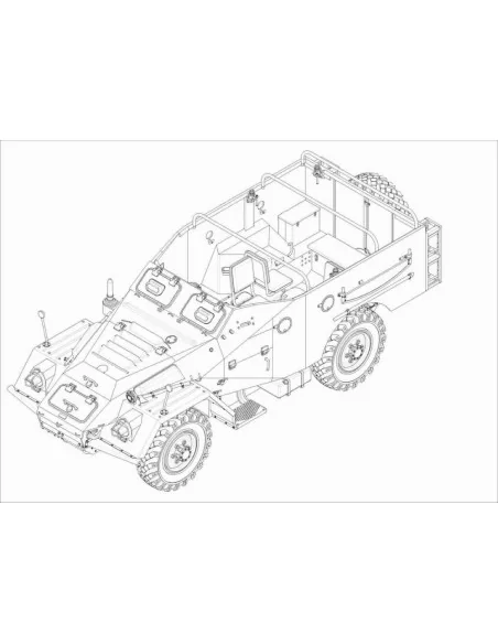 Russian BTR-40 APC, 1/35 - Trumpeter 05517