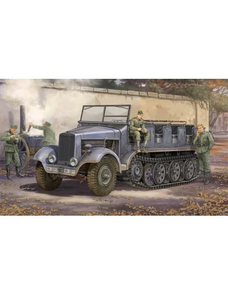 German Sd.Kfz.6 Halbk.zugm. Pionierausf., 1/35 - Trumpeter 05530