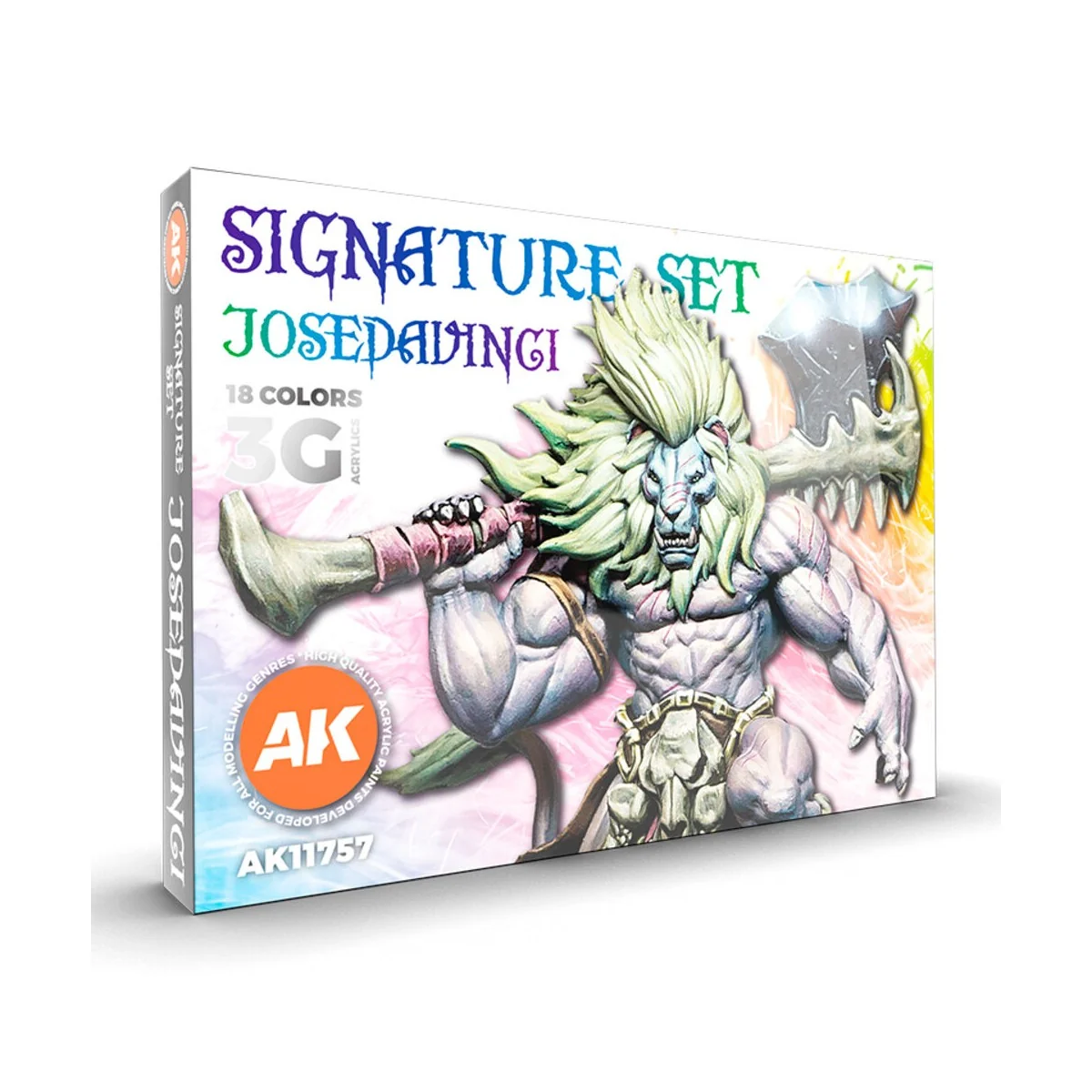 SIGNATURE SET - JOSEDAVINCI 3G - AK Interactive AK11757 SIGNATURE SET - JOSEDAVINCI 3G - AK Interactive AK11757
