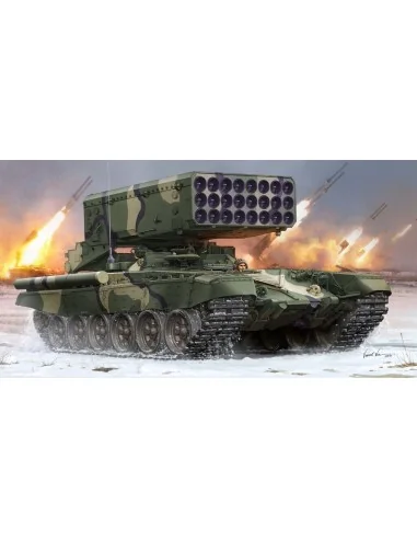 Russian TOS-1 24-Barrel Multipe Rocket L, 1/35 - Trumpeter 05582