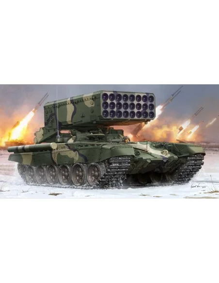 Russian TOS-1 24-Barrel Multipe Rocket L, 1/35 - Trumpeter 05582