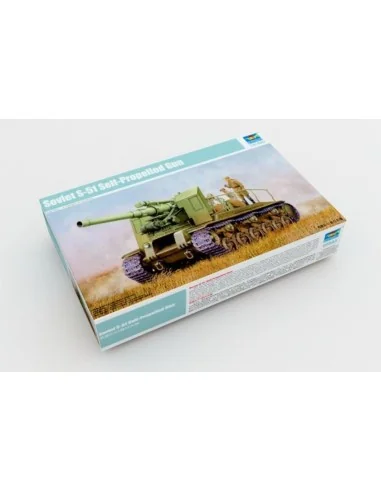 Soviet S-51 Self-Propelled Gun, 1/35 - Trumpeter 05583