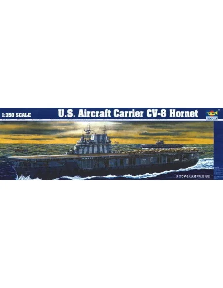 [NO_DESC] Flugzeugträger USS Hornet CV 8, 1/350 - Trumpeter 05601