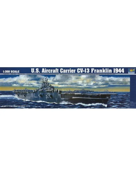 [NO_DESC] Flugzeugträger USS CV-13 Franklin, 1/350 - Trumpeter 05604