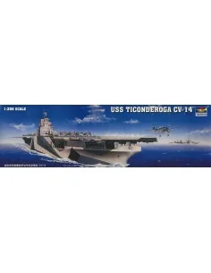 Flugzeugträger USS Ticonderoga CV-14, 1/350 - Trumpeter 05609