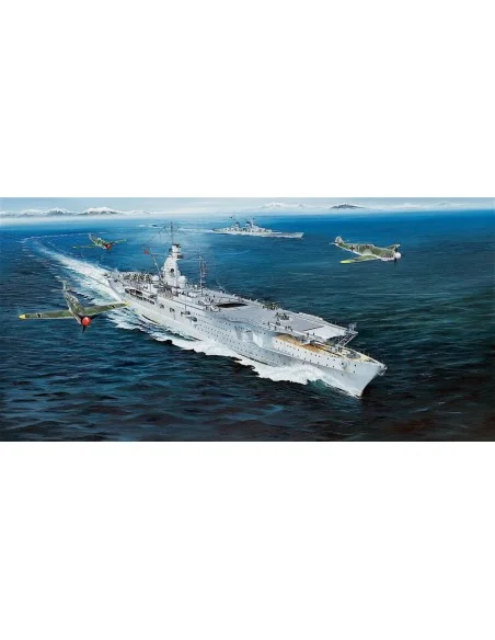 German Navy Aircraft Carrier DKM Peter Strasser, 1/350 - Trumpeter ...