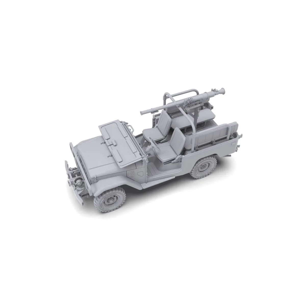 FJ43 Pickup with SPG-9. RECOILLESS GUN, 1/35 - AK Interactive AK35003