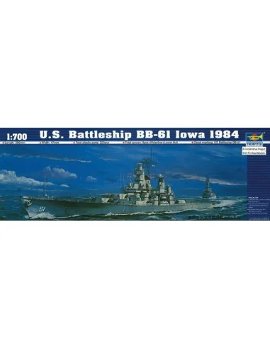 Schlachtschiff USS Iowa BB-61 1984, 1/700 - Trumpeter 05701