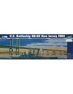 Schlachtschiff USS New Jersey BB-62 1983, 1/700 - Trumpeter 05702