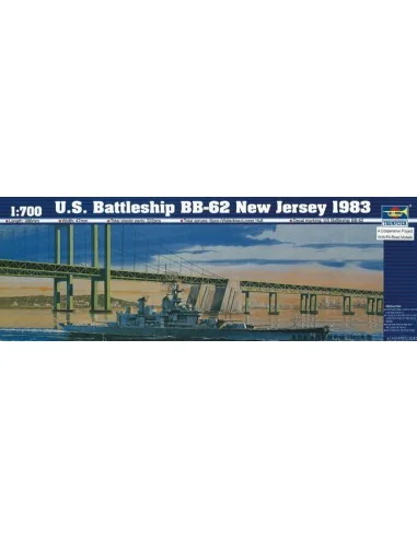 Schlachtschiff USS New Jersey BB-62 1983, 1/700 - Trumpeter 05702
