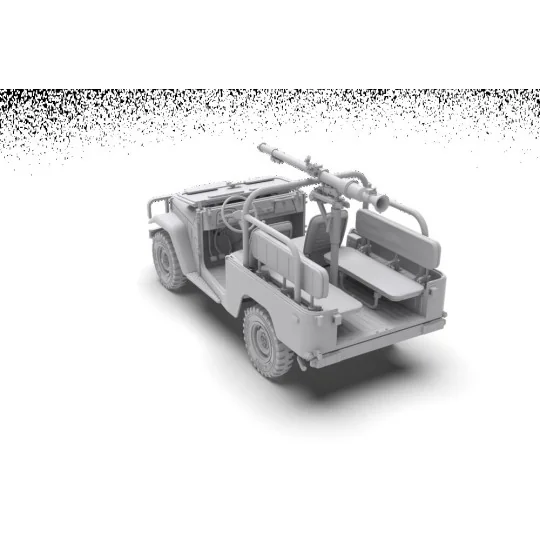 FJ43 Pickup with SPG-9. RECOILLESS GUN, 1/35 - AK Interactive AK35003