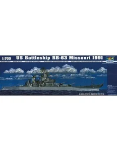 [NO_DESC] Schlachtschiff USS Missouri BB-63 1991, 1/700 - Trumpeter...