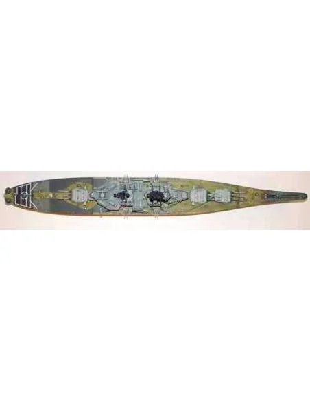 Schlachtschiff USS Wisconsin BB-64 1991, 1/700 - Trumpeter 05706