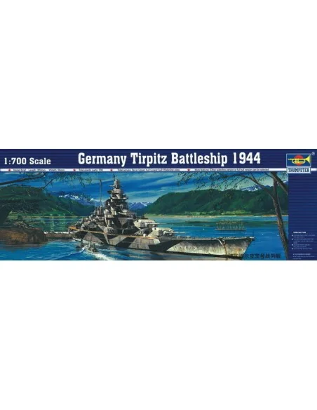 Schlachtschiff Tirpitz, 1/700 - Trumpeter 05712