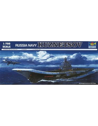 Russischer Flugzeugträger Kuznetsov, 1/700 - Trumpeter 05713