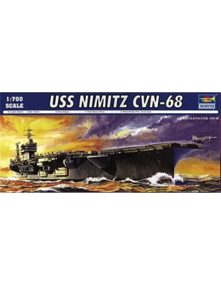 [NO_DESC] USS Nimitz CVN-68, 1/700 - Trumpeter 05714