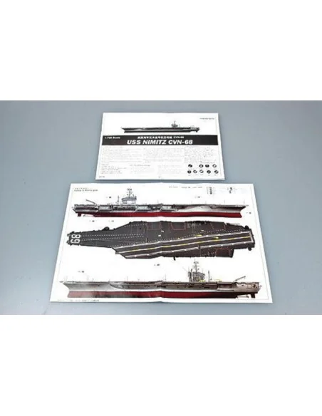 USS Nimitz CVN-68, 1/700 - Trumpeter 05714