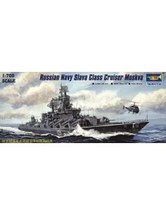 Russischer Kreuzer Moskva der Slava Klasse, 1/700 - Trumpeter 05720