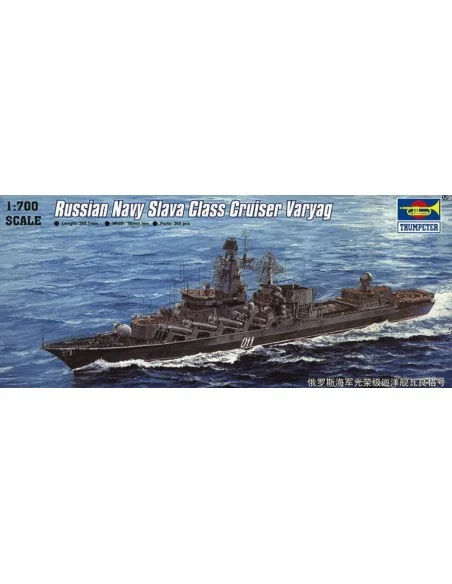 Russischer Kreuzer Varyag der Slava Class, 1/700 - Trumpeter 05721
