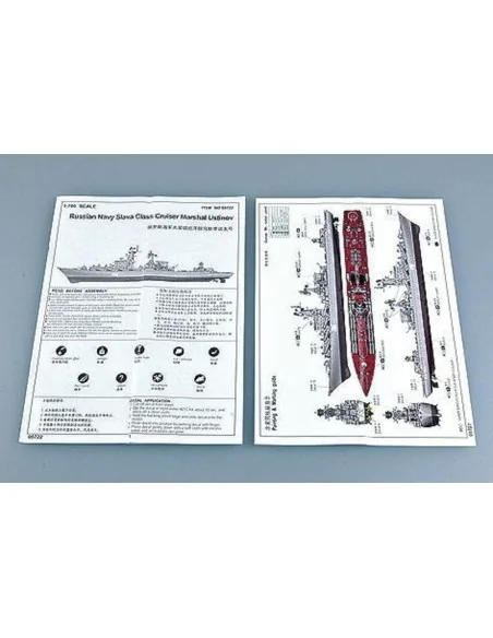 Russ. Kreuzer M. Ustinov Slava Klasse, 1/700 - Trumpeter 05722