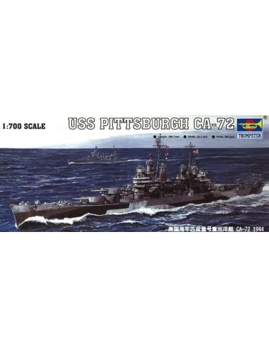 USS Pittsburgh CA-72 1944, 1/700 - Trumpeter 05726