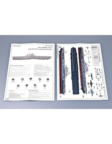 USS Hornet CV-8, 1/700 - Trumpeter 05727
