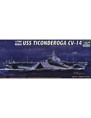 USS Ticonderoga CV-14, 1/700 - Trumpeter 05736